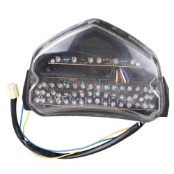 For Suzuki GSXR 600 750 K4 LED Turn Signals Lamp Taillight Tail Light Integrated 2004 2005 Motorbike