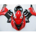 100NEW Red black fairing kit FOR KAWASAKI NINJA ZX 6R 636 05 06 ZX-6R 05-06 ZX6R 2005 2006 ZX 6R 0