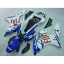 Injection ABS White Blue Fairing Set For Yamaha YZFR1 YZF R1 1000 2000-2001