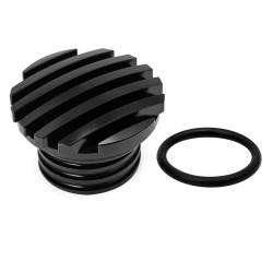 Motorcycle Oil Cap Fuel Cap Gas Tank Cap w Rubber For Harley Sportster XL 1992-Up Dyna Softail 2004
