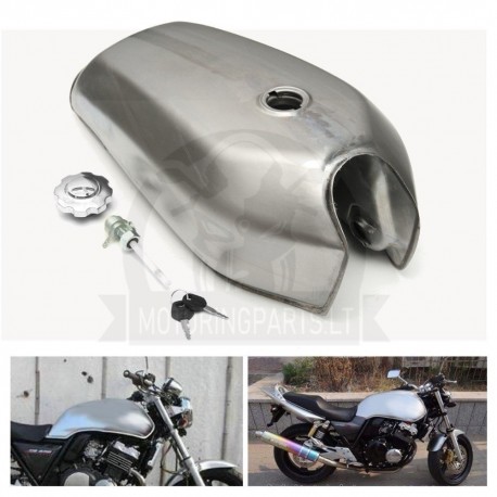 Motorcycle 9L 24 Gallon Universal Fuel Gas Tank for Honda CG125 Cafe Racer