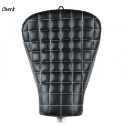 Motorcycle Parts Driver Front Block Leather Pillow solo Seat Cushion For Harley Sportster Forty Eigh