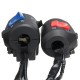 Pair Universal 7/8inch Motorcycle Handlebar Horn Turn Signal Light Control Switch