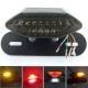 LED Motorcycle Quad ATV Tail Turn Signal Brake License Plate Integrated Light taillight motorcycle m