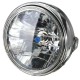 7 Inch Motorcycle Round Headlight Halogen H4 Bulb Head Lamp Side Mount Style 12V For Honda For Kawas