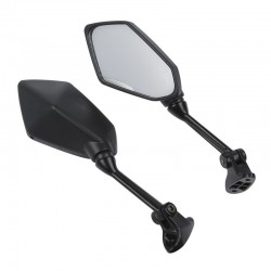 Black Side Rear View Mirrors For kawasaki ZX6R ZX-6R ZX600R 2009 2010 2011 2012