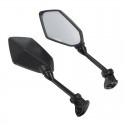 Black Side Rear View Mirrors For kawasaki ZX6R ZX-6R ZX600R 2009 2010 2011 2012