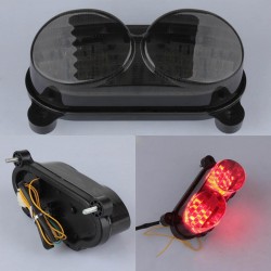 1X Motorcycle Smoke LED TailLight Turn Signals For Kawasaki ZR7S 00-03 ZX6R 98-02 ZX9R 98-05 ZX900 9